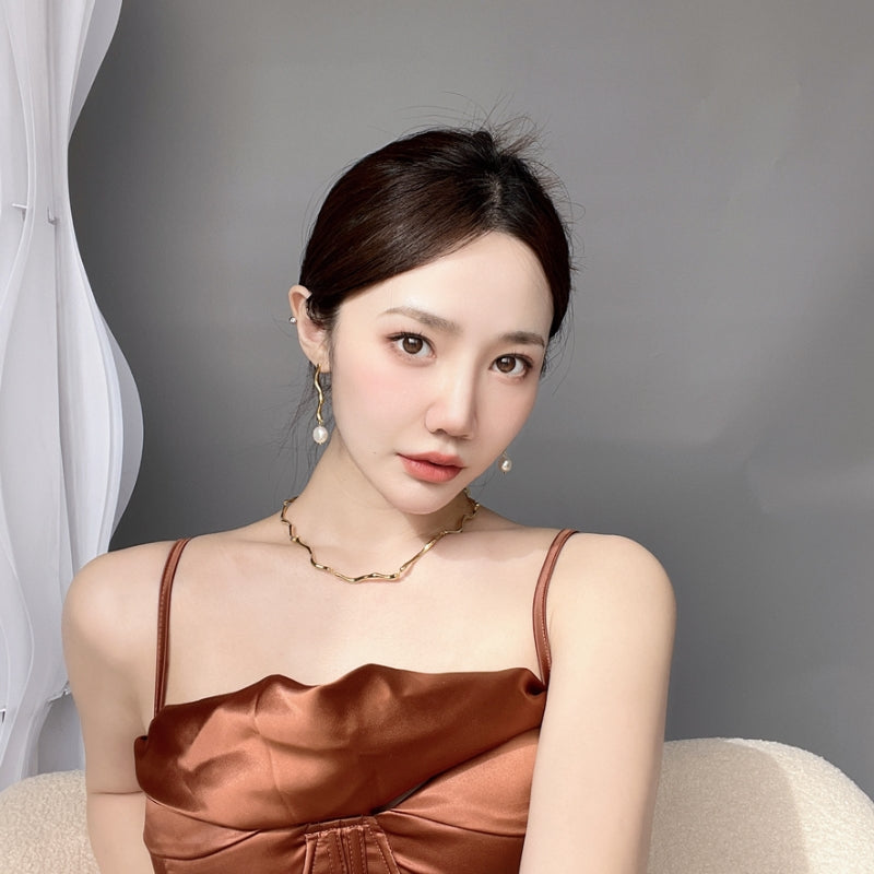 18KGP2025 溶岩曲線蛇骨ネック