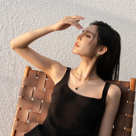 18KGP インスフレンチ粗チェーンネック