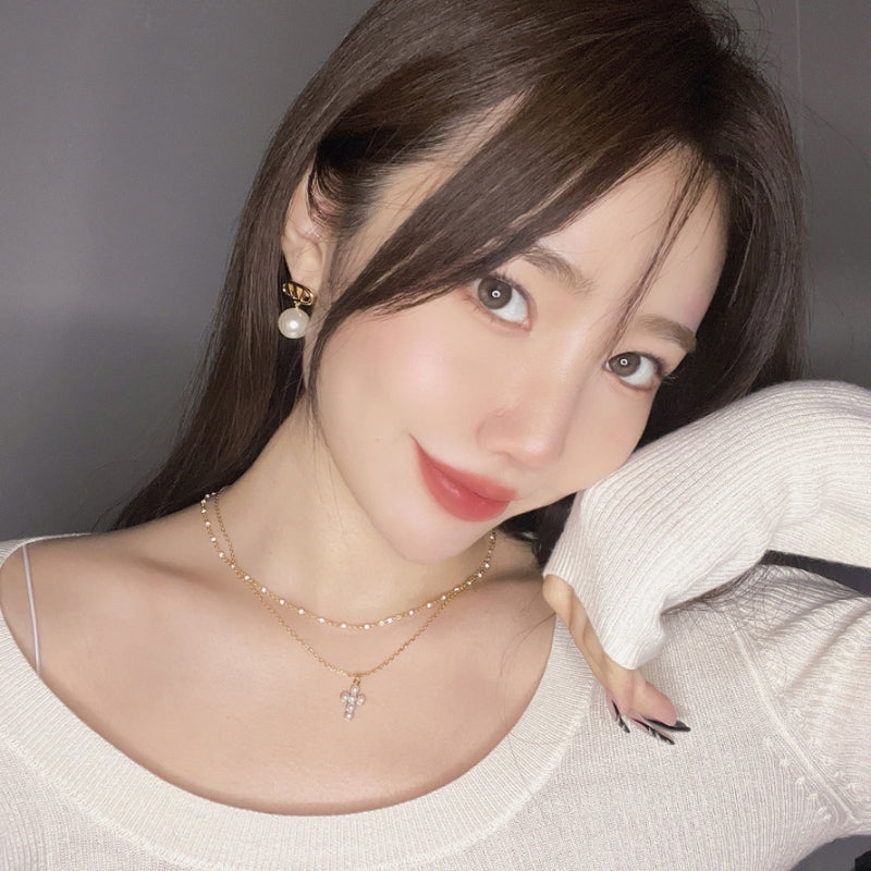 18KGP 白ボールハイエンドネック