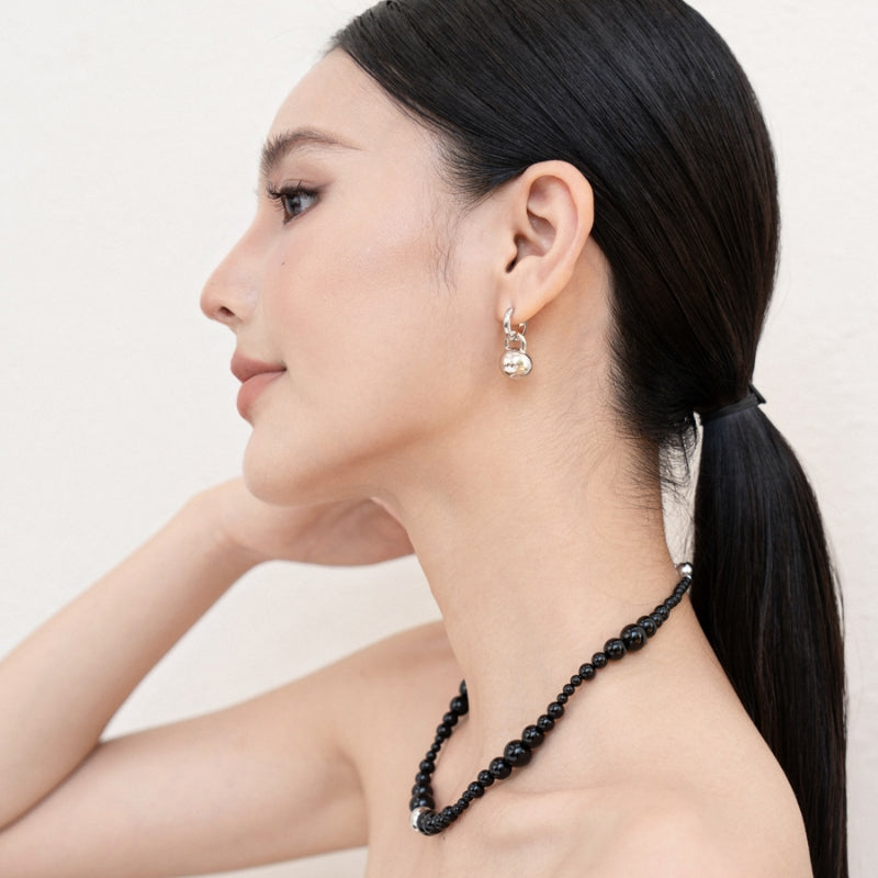 インス小球メッキピアス