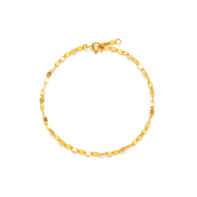 新年閃光チェーンゴールドブレス