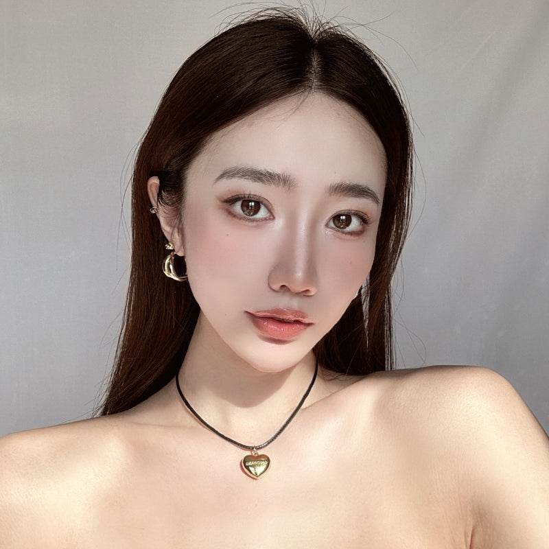 インス銀金ダブルリング耳饰