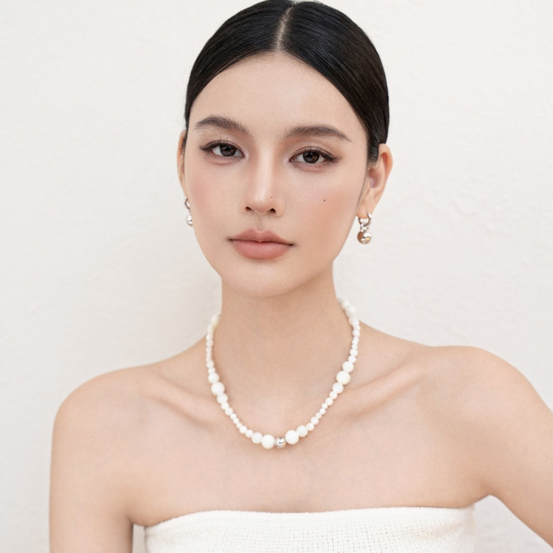 インス小球メッキピアス