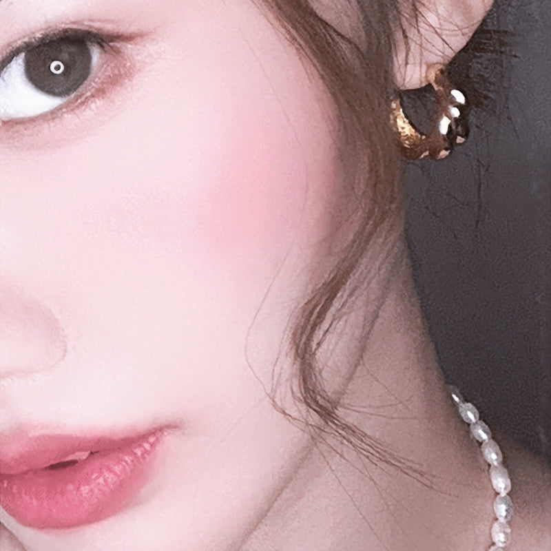 クロワッサンフレンチメッキピアス