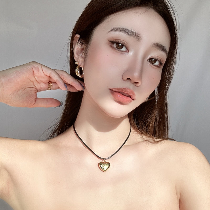 インス銀金ダブルリング耳饰
