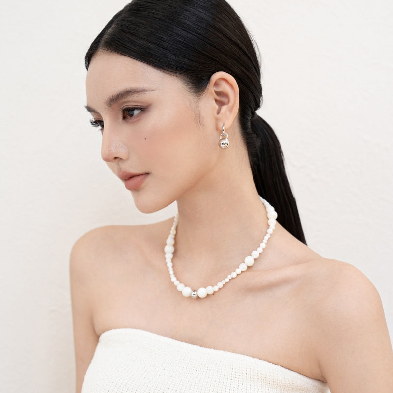 インス小球メッキピアス
