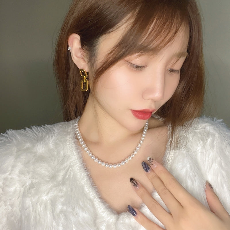 淡水パール925シルバーネックレス