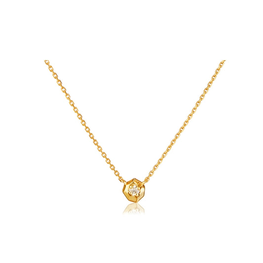 18KGP ジルコニアネックレス