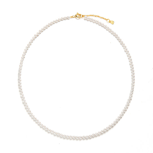 18KGP 復古スイート真珠チョーカー