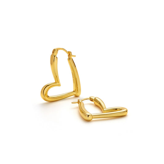 18KGP ハートレア耳饰