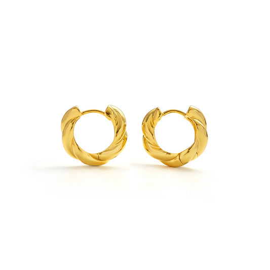 ゴールドツイストピアス