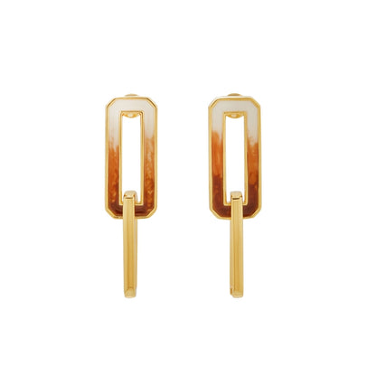 メイラード双環メッキピアス