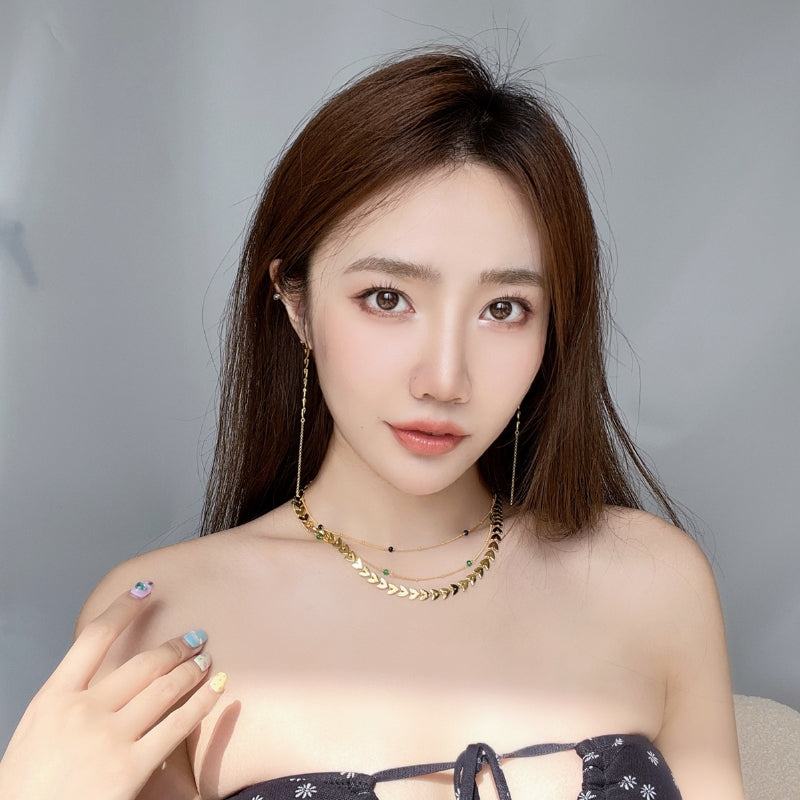 麦穂ハートインス風ゴールドネック