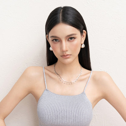 インス風大球光沢ピアス