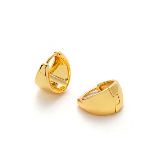 三角イヤークリップメッキ