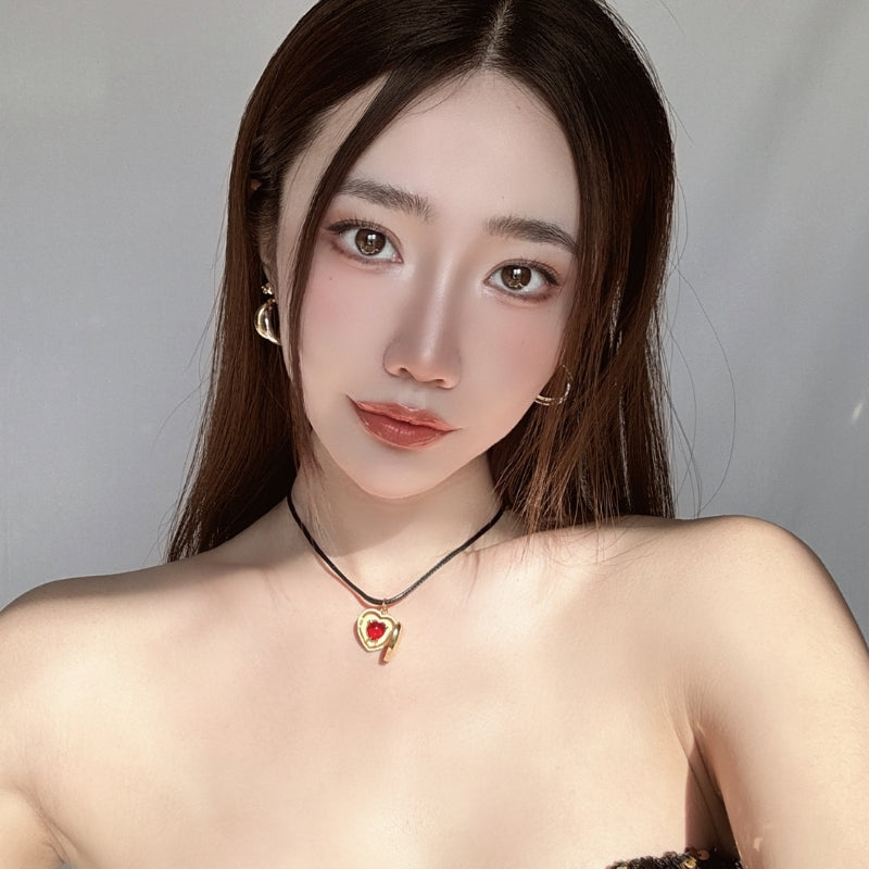 インス銀金ダブルリング耳饰