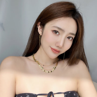 麦穂ハートインス風ゴールドネック