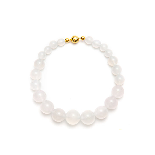 カラー天然石ビーズゴールドブレス