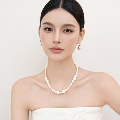 ins風小球メッキピアス